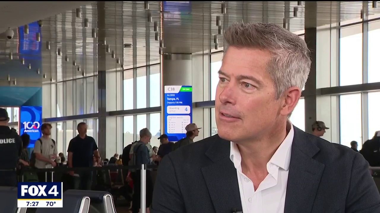 Sec. Duffy speaks on new funding for DFW Airport