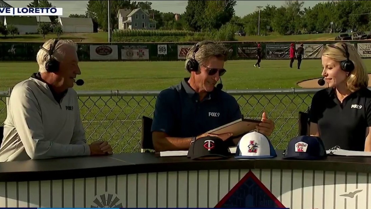 FOX 9 Town Ball Tour: Loretto Larks lineup card