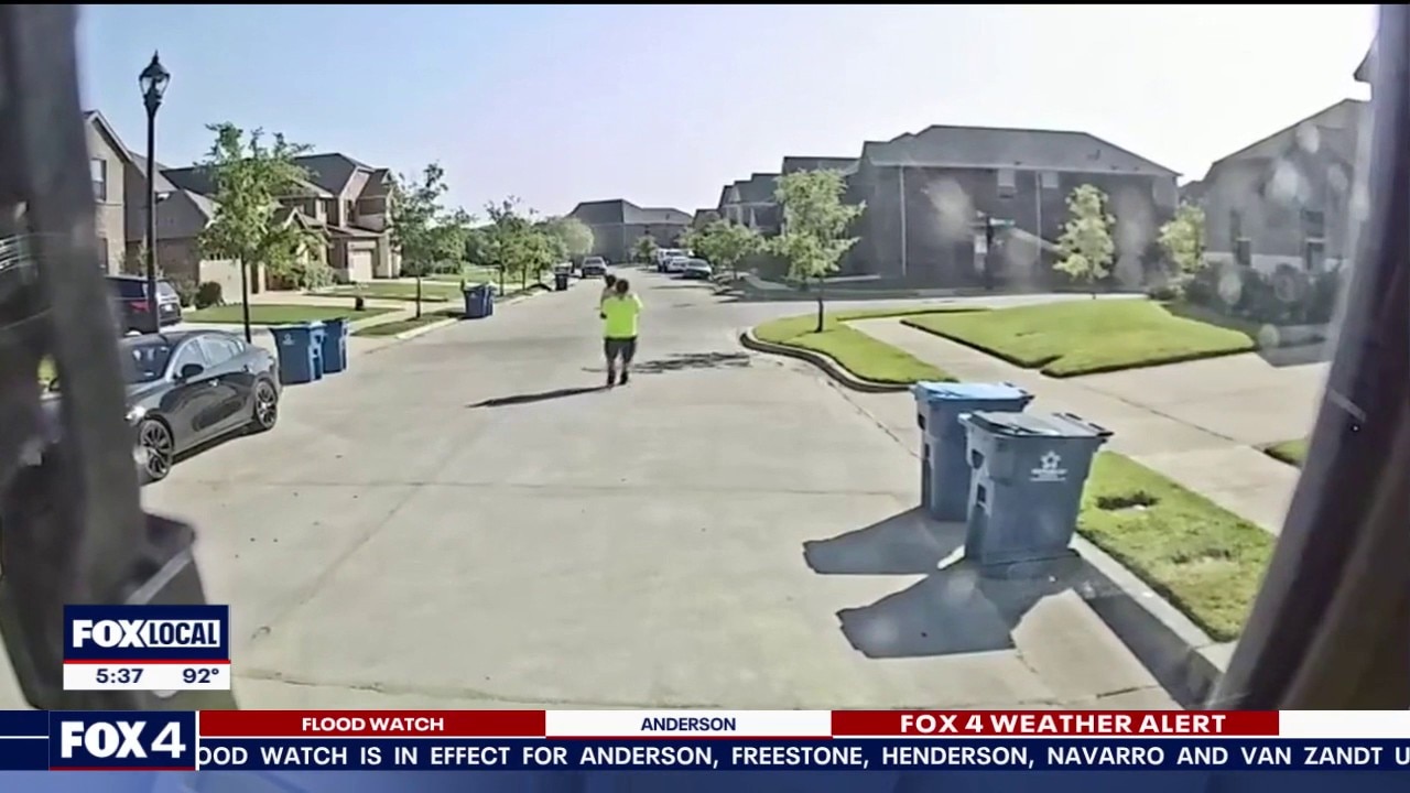 Sanitation worker reunites Rowlett child with parents