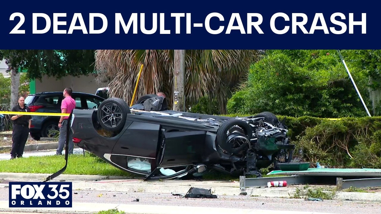 Suspected drug trafficker kills 2 in multi-car crash, deputies say