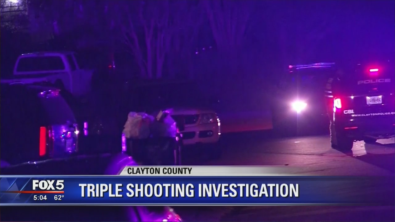 Clayton County triple shooting investigation