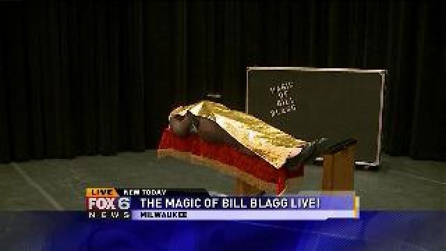 Laura takes part in a magic trick