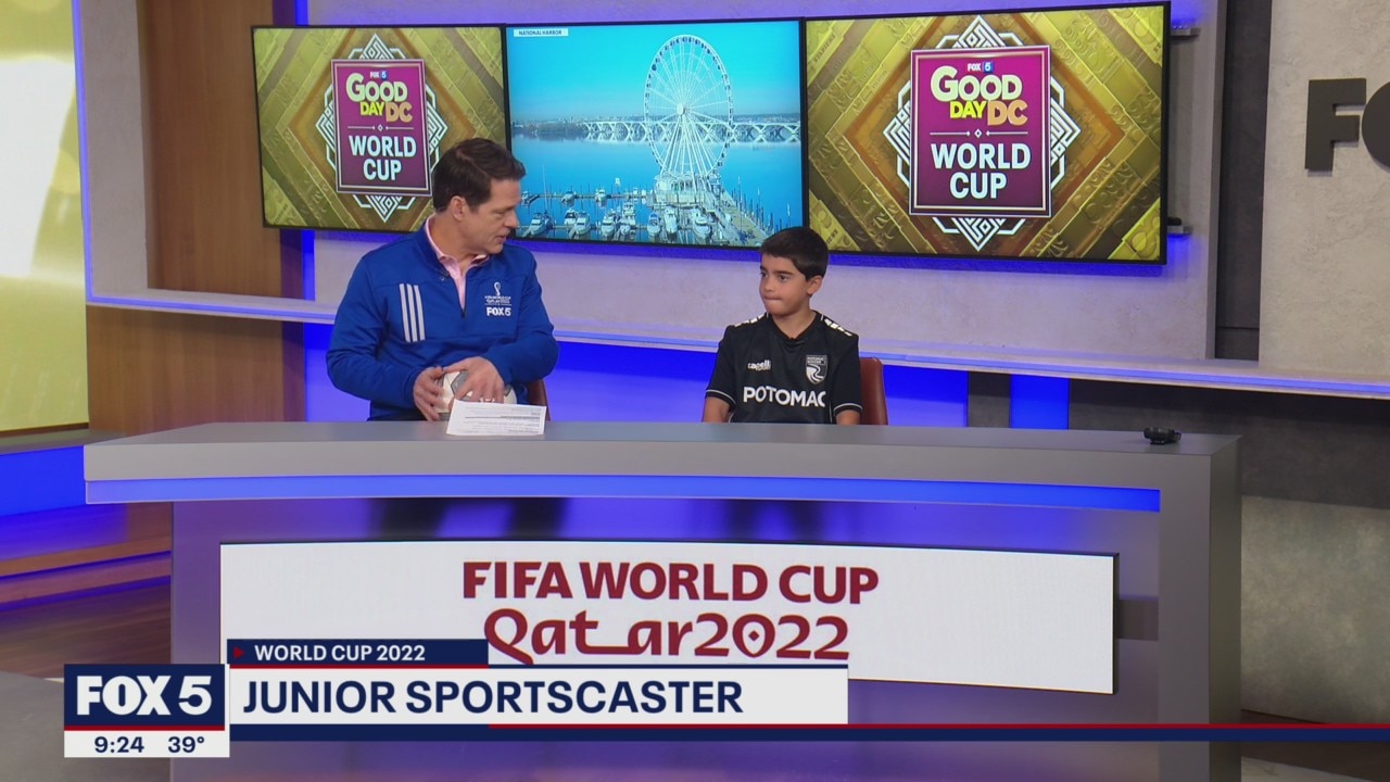 Junior Sportscaster steals the show from Tucker!