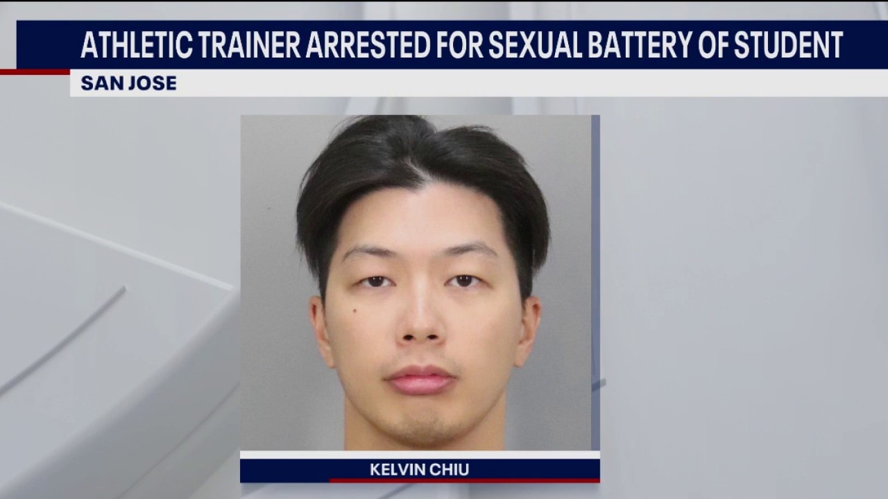 San Jose athletic trainer arrested after allegedly recording girl's sexual battery
