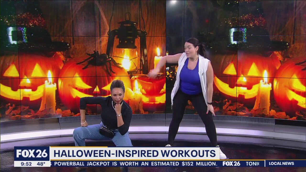 Burn off treats with these Halloween-inspired moves