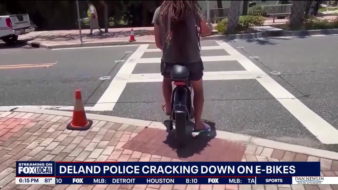 DeLand police step up enforcement of e-bike regulations