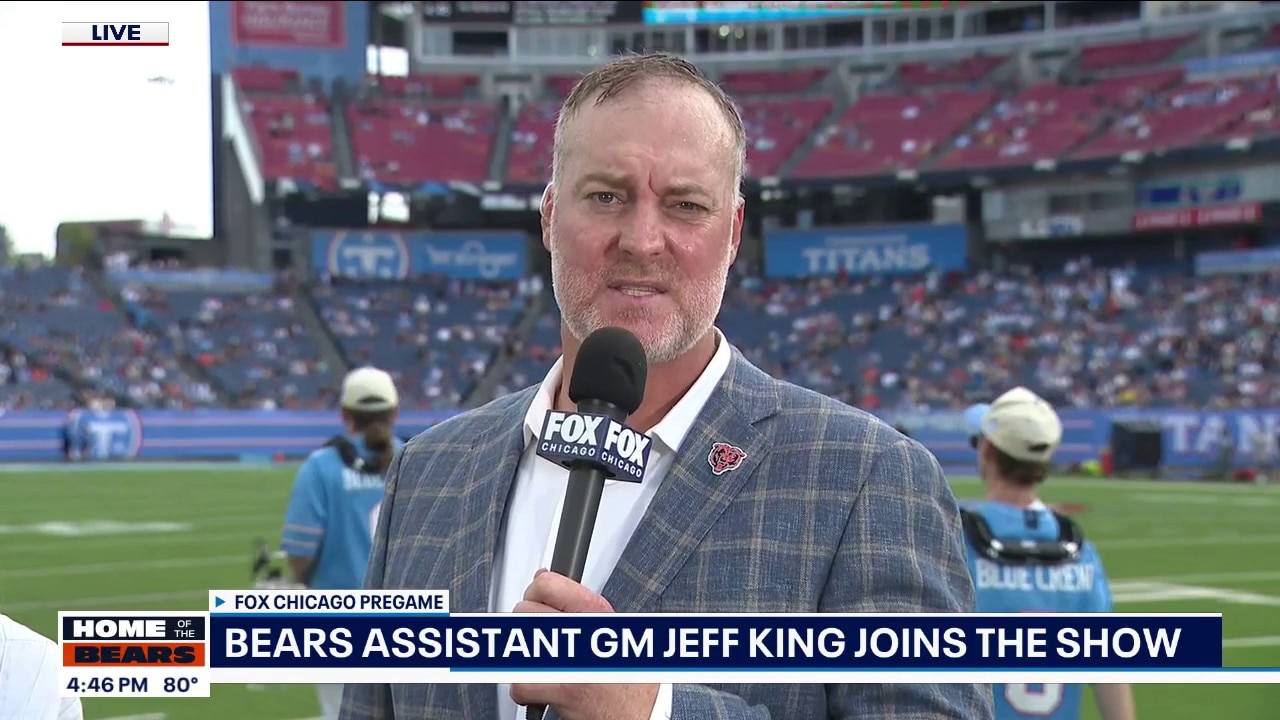 Bears assistant GM Jeff King talks what cut-down day looks like at Halas Hall