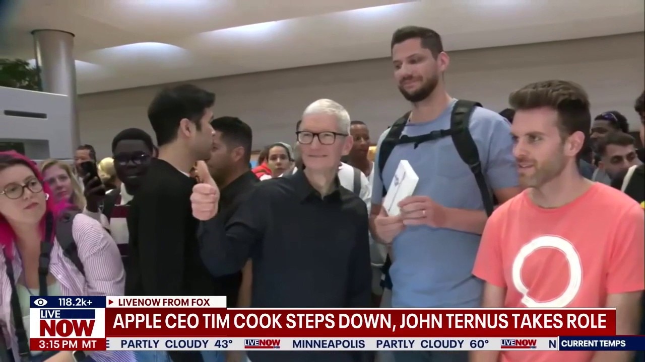 Apple CEO Tim Cook confirms he will step down 