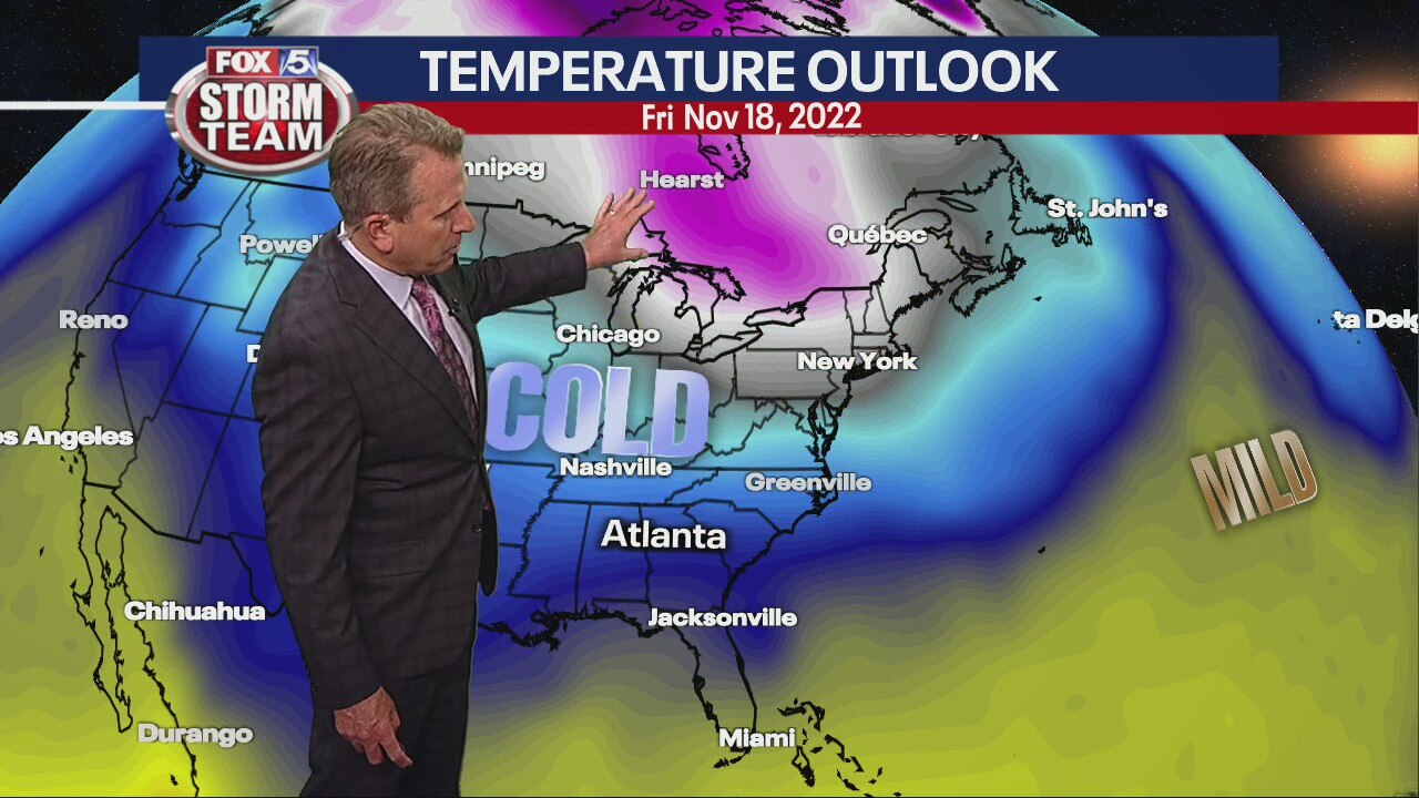 Rain expected this week in Georgia from Nicole's remnants