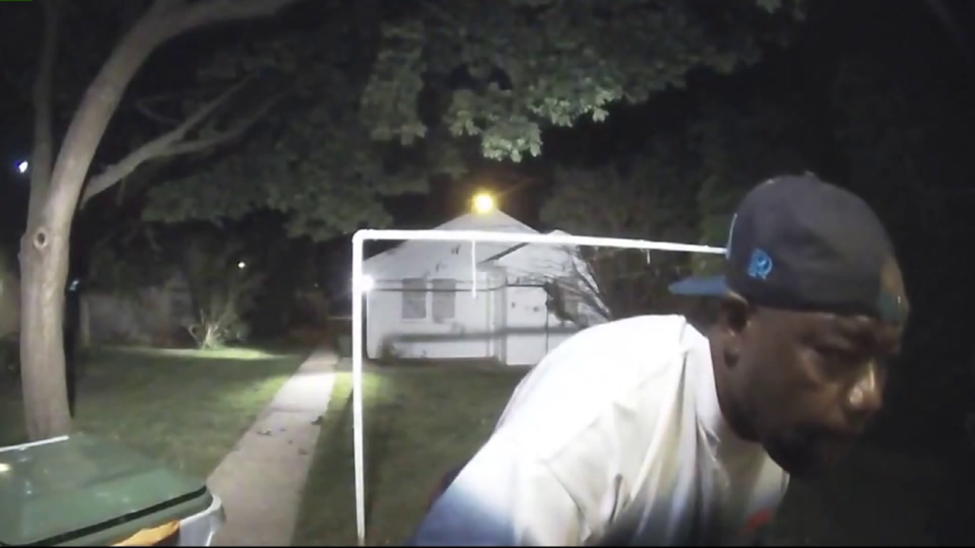 Doorbell camera catches picture of burglar
