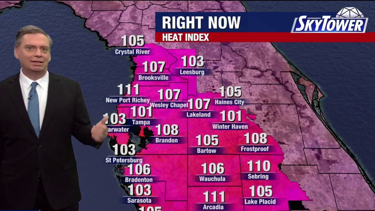 Tampa weather | Monday afternoon forecast