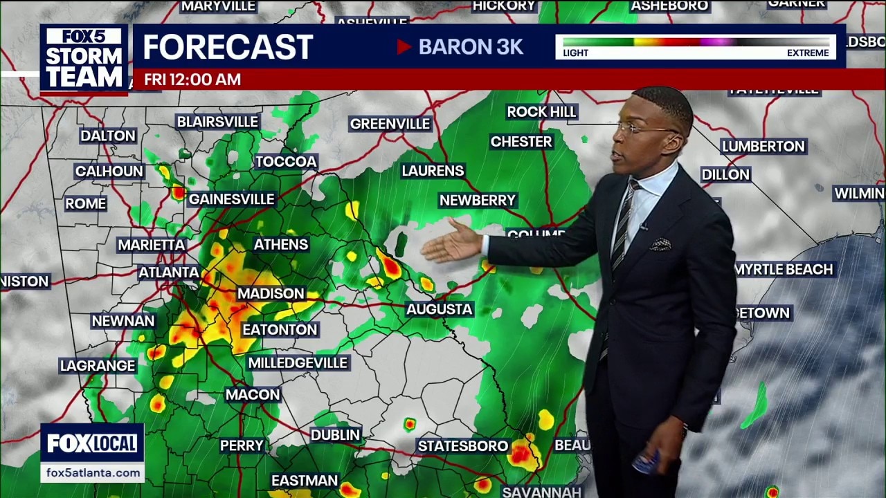 Wednesday evening forecast