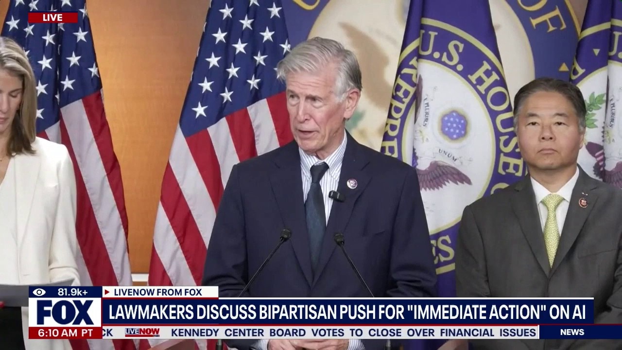 Lawmakers discuss bipartisan push for AI action