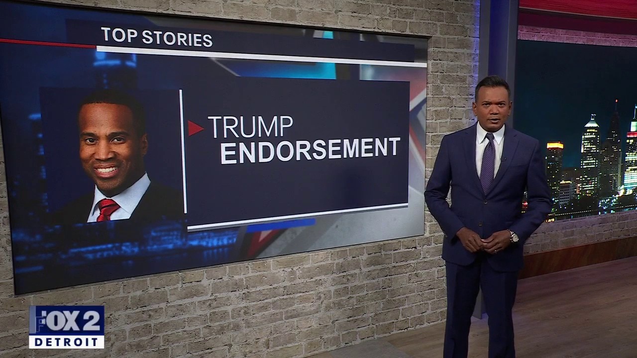Trump endorses James & Nesbitt drops out of race for Governor of Michigan