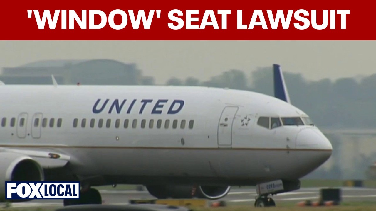 United facing lawsuit over 'windowless' window seats