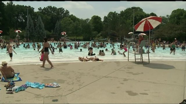 "I`ve waited all winter for this!" Many excited to get outdoors on the hottest day of the year...so far