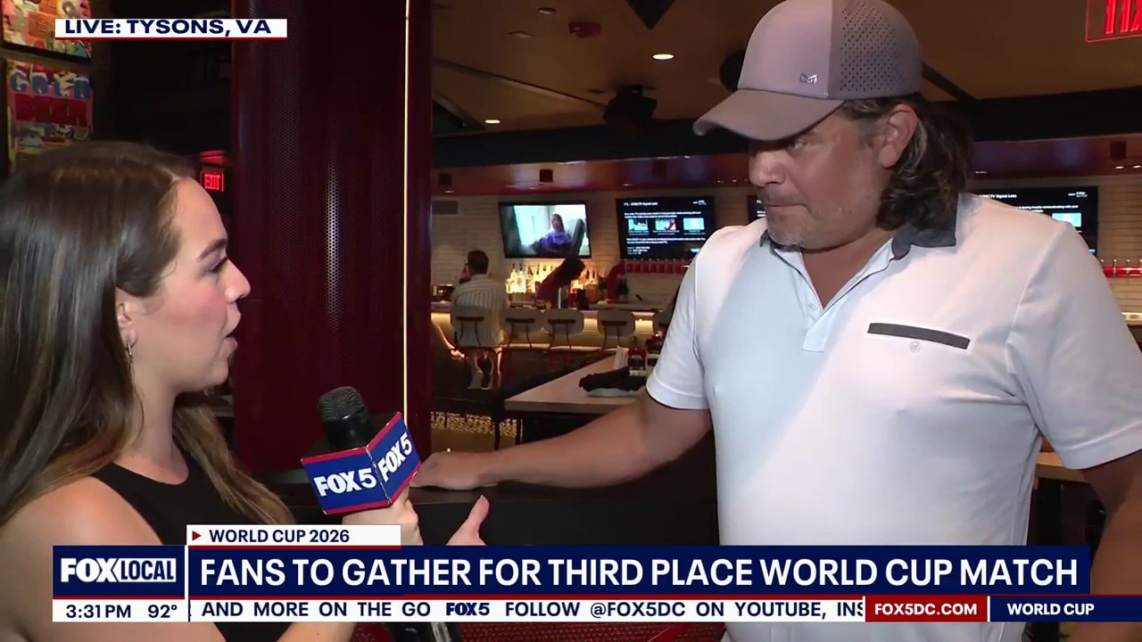 Fans Gather For Third Place World Cup Match