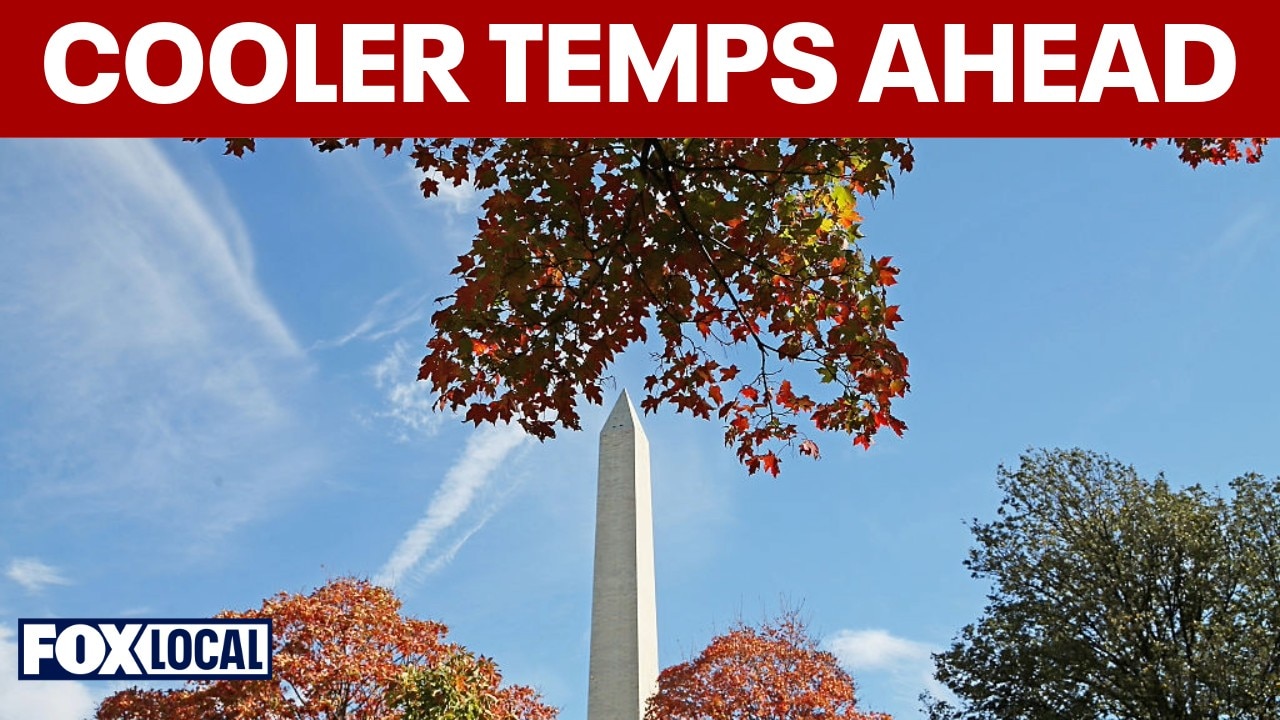 Cooler fall temperatures expected this week as clouds clear