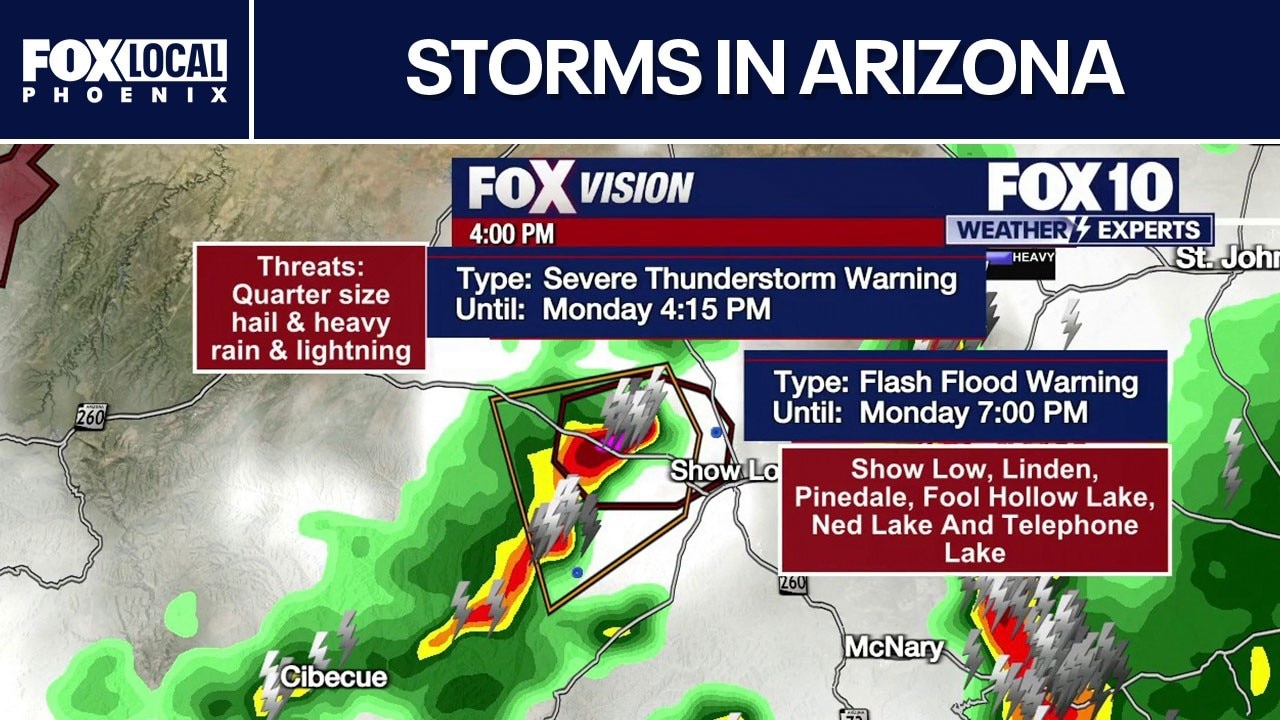More monsoon storms on tap for Phoenix?