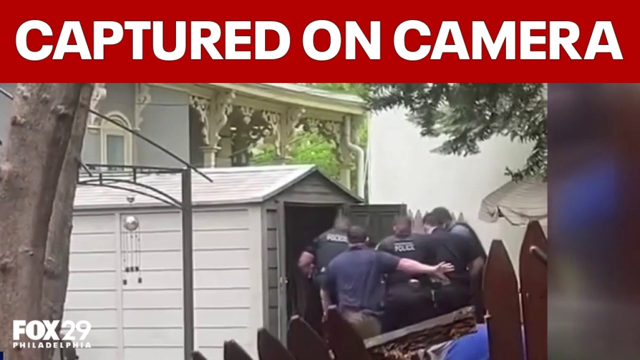 Man escapes police, found in West Philly shed