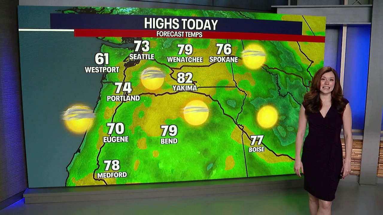 Seattle weather: Mostly sunny on Friday