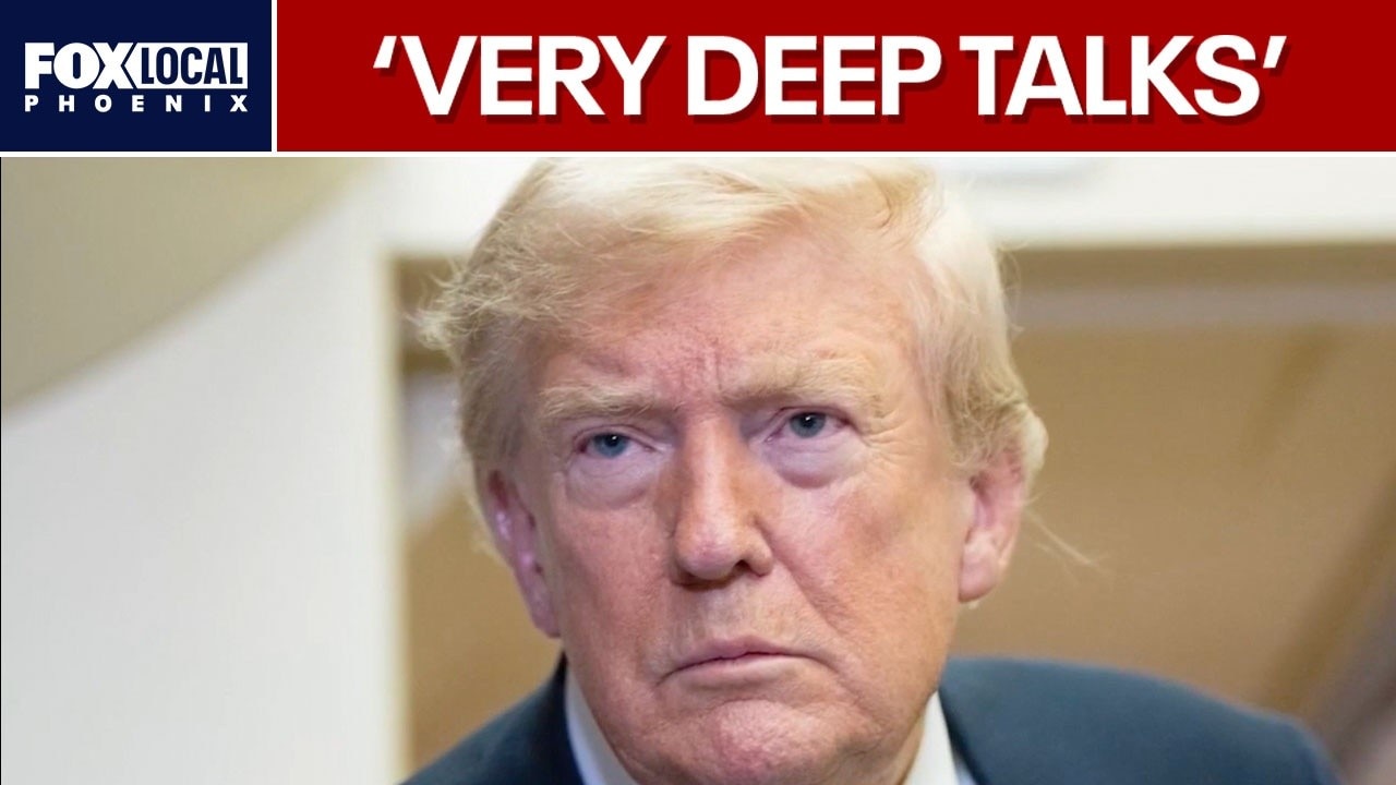 Iran war: President Trump says U.S. is in 'very deep talks' with Iran 