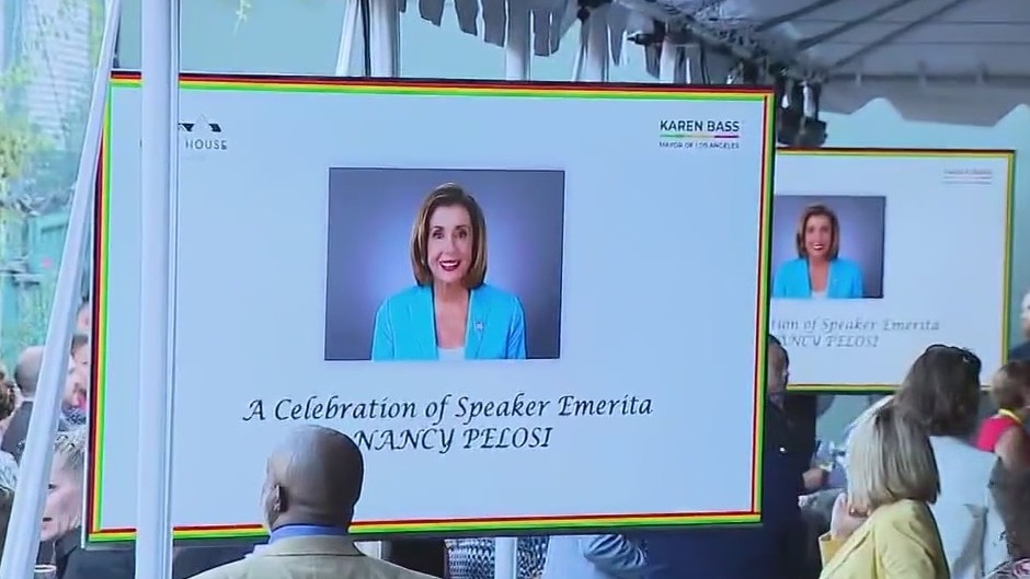 Nancy Pelosi honored in LA