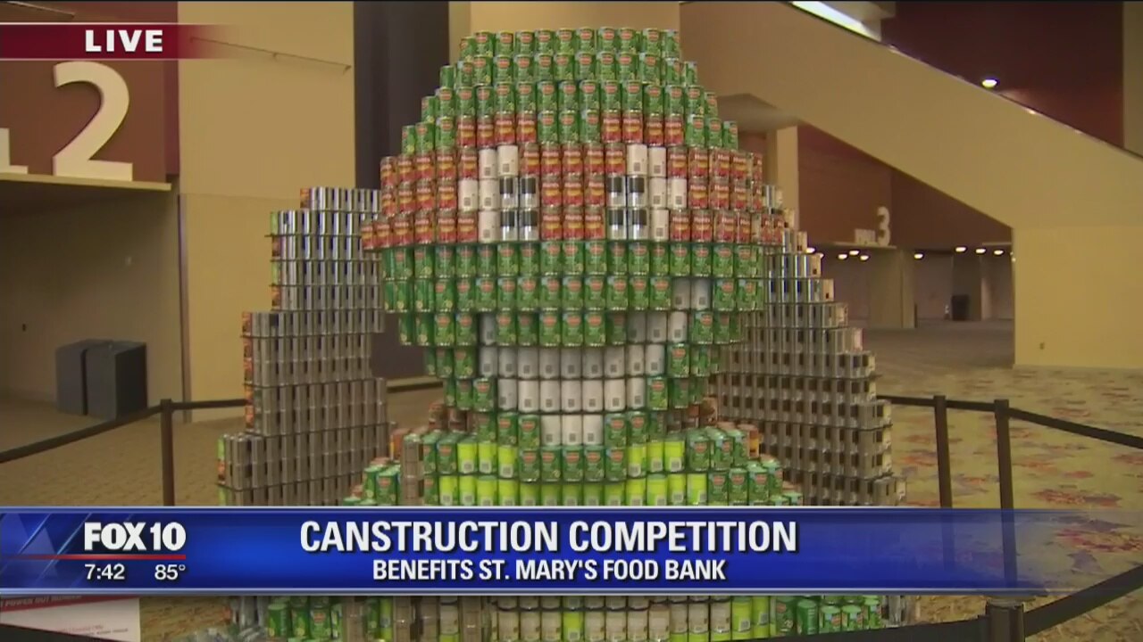 Valley businesses, St. Mary's Food Bank showcase donations as art