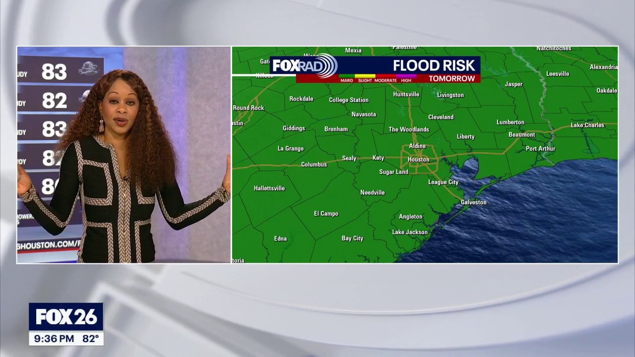 Houston weather: Rain chances through Labor Day weekend