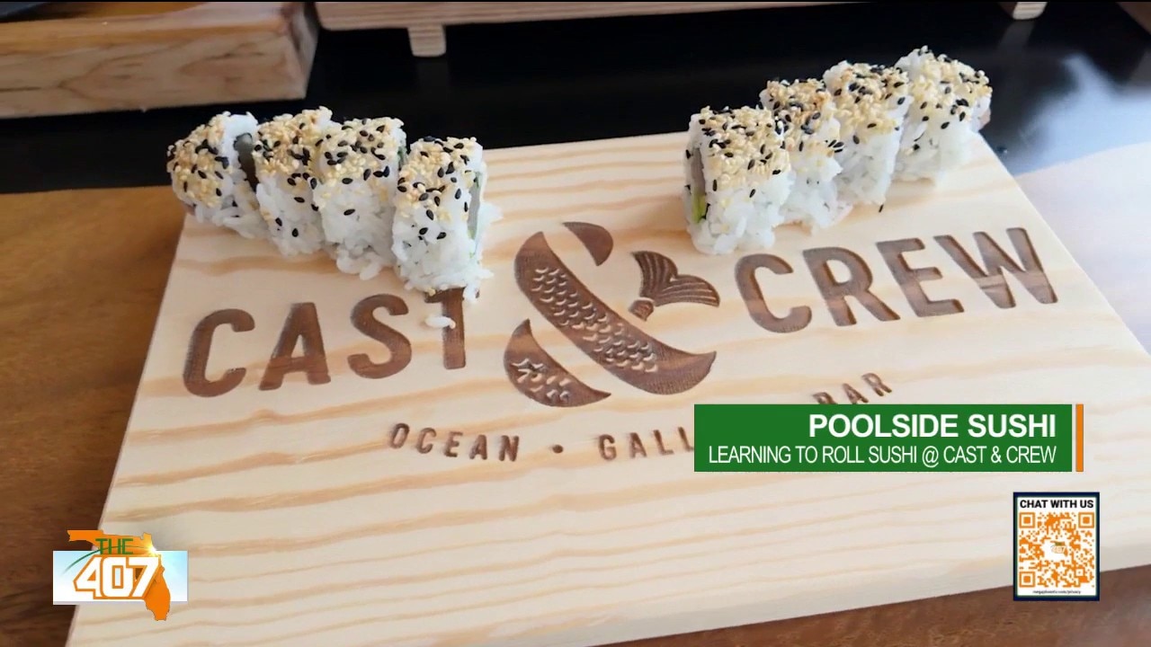 Cast & Crew in Daytona Beach launches Sushi Saturdays all month long