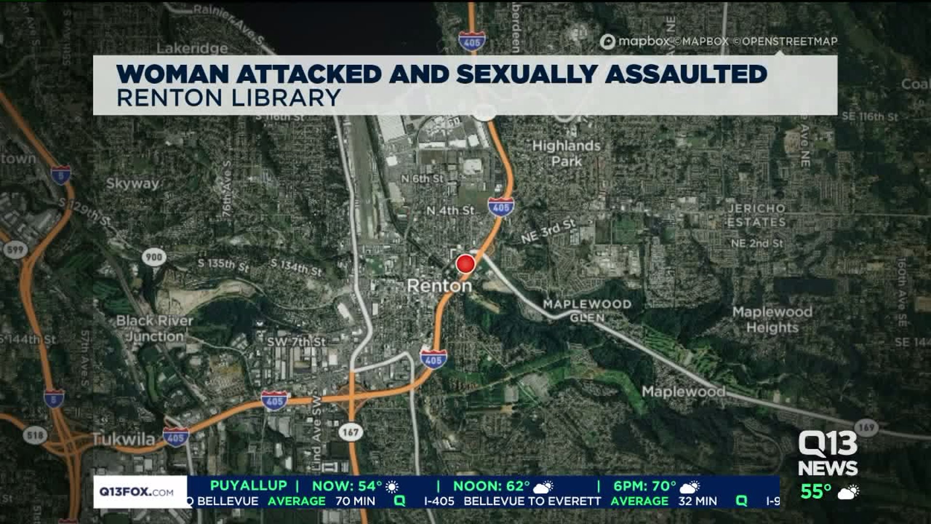 Woman attacked, sexually assaulted in Renton