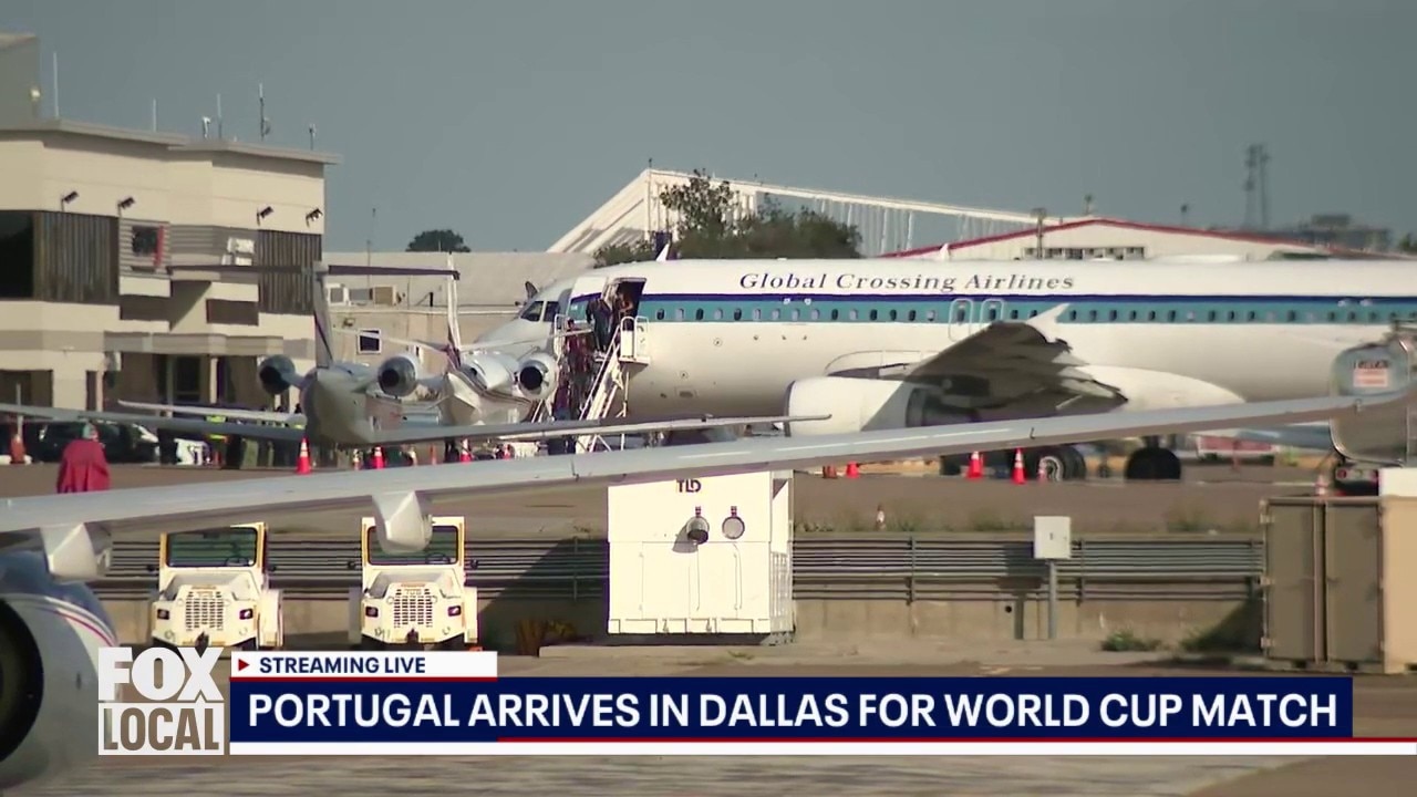 FULL: Portugal arrives in Dallas for World Cup