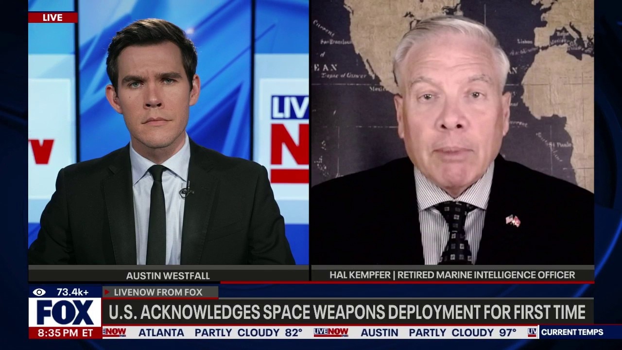 U.S. acknowledges space weapons deployment