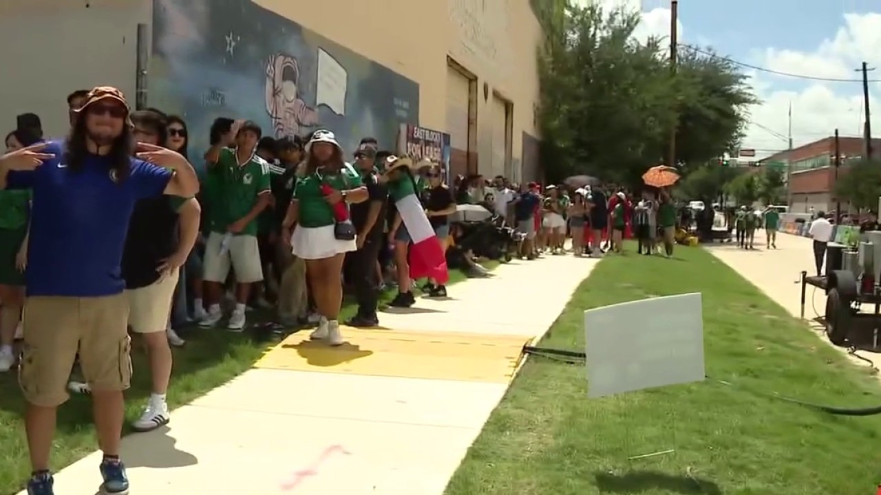 Fans lined up for hours for FIFA Fan Festival in Houston