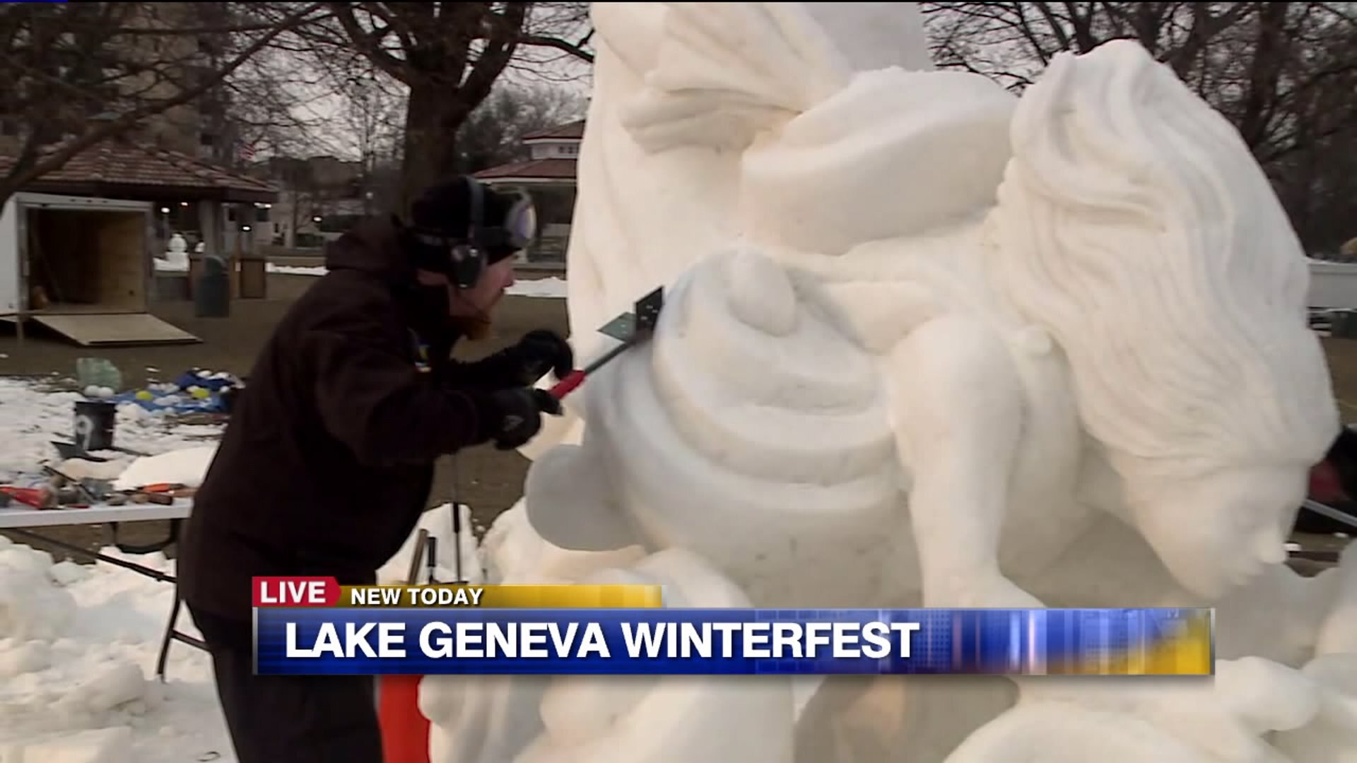 Ice sculptures