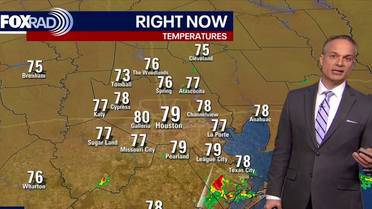 Houston weather: Slight rain chances Thursday with warm temps