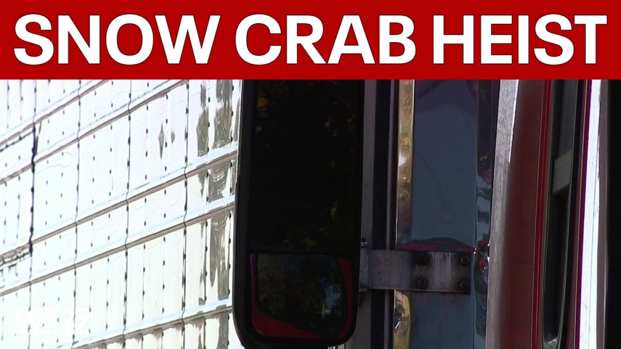 3,000 pounds of snow crab stolen from Philly truck