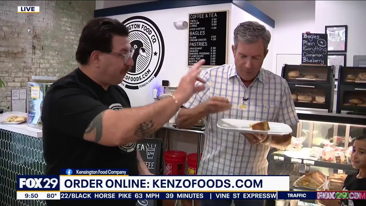 Veteran Brings Grocery Store With Homemade Food To Kensington