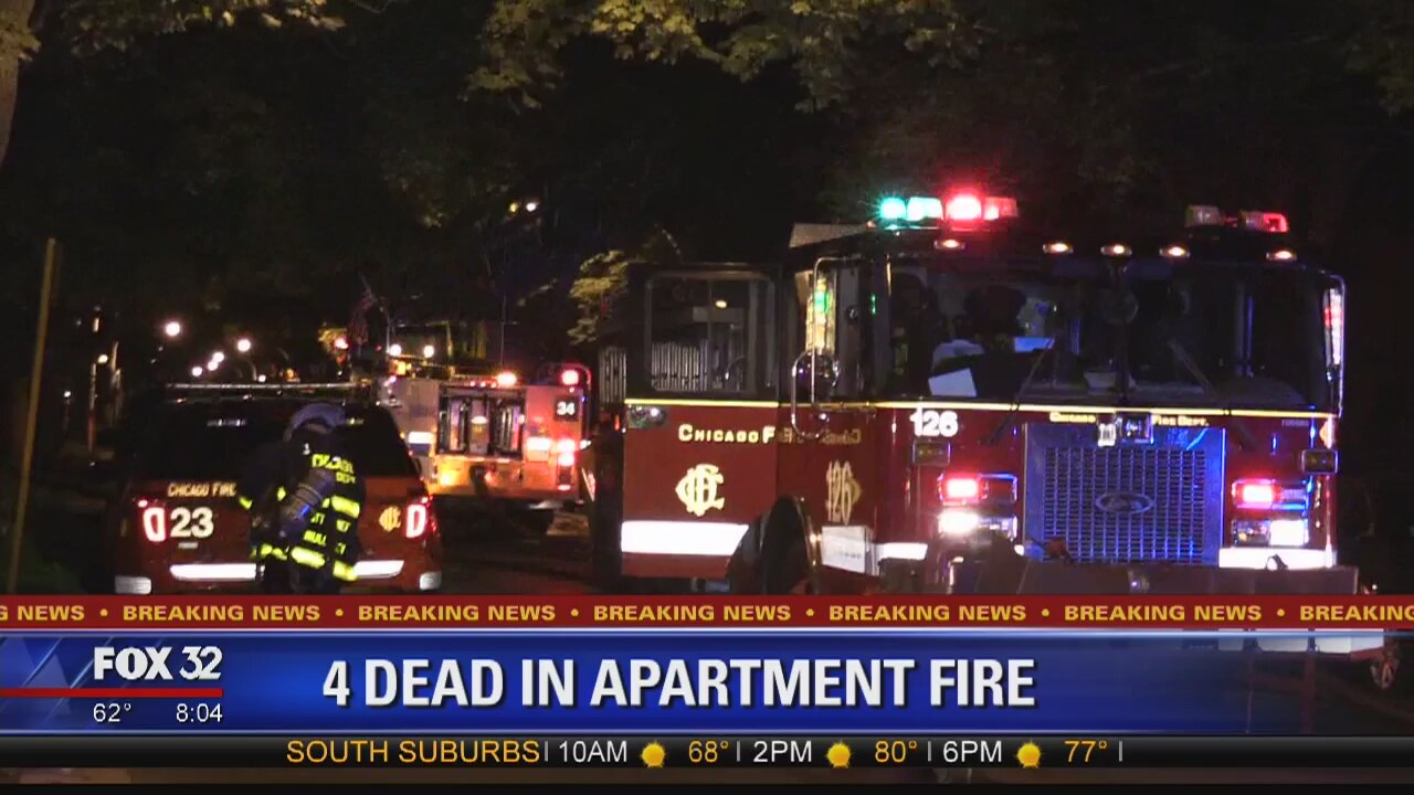 3 children, man dead after extra-alarm blaze in South Shore