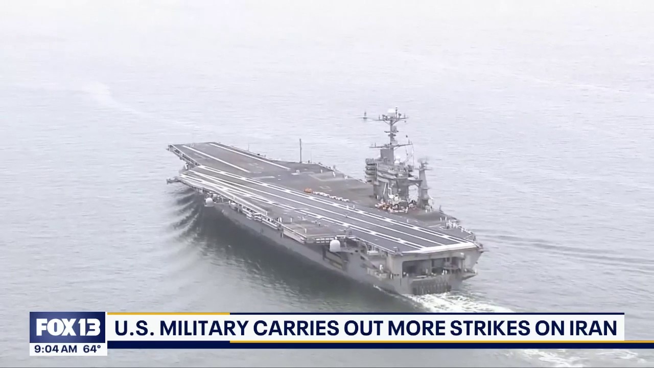 U.S. military carries out more strikes on Iran