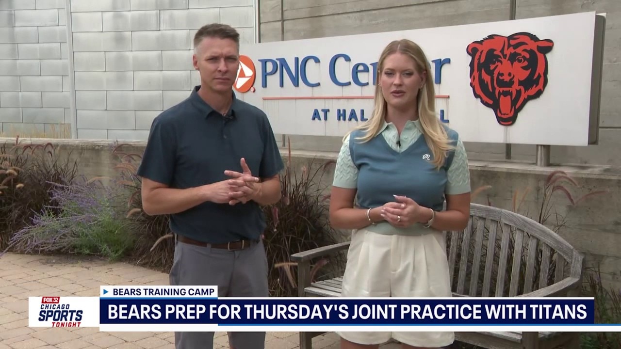 Bears-Titans Joint Practice Preview + 53-Man Roster Predictions | Chicago Sports Tonight