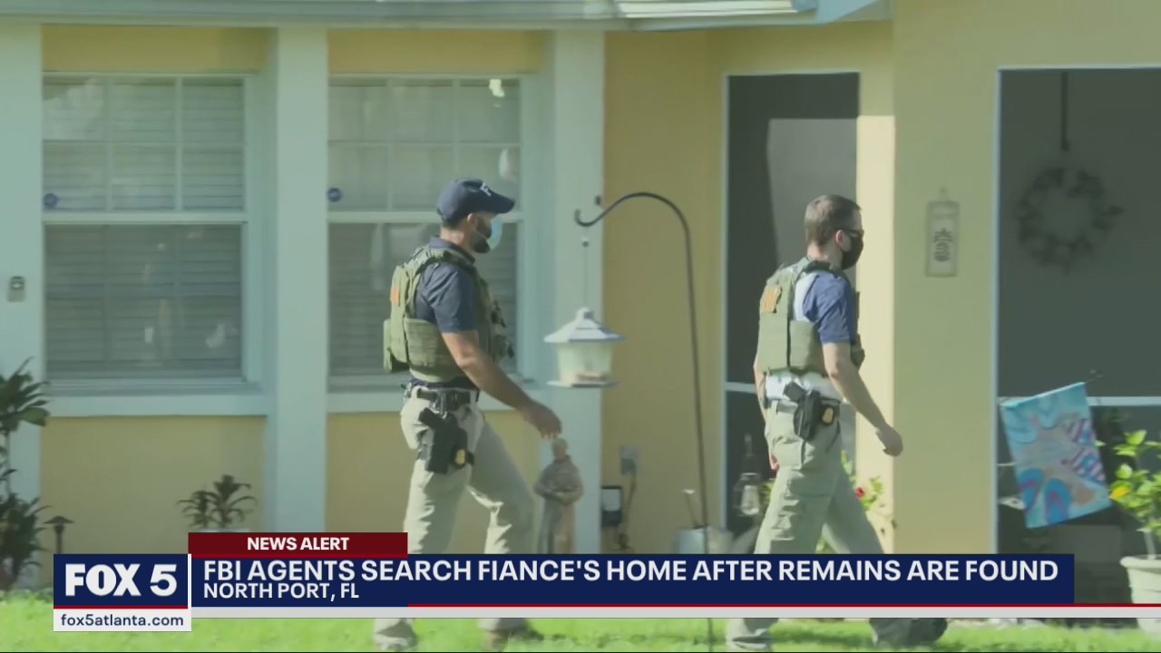 FBI agents raid home of Brian Laundrie