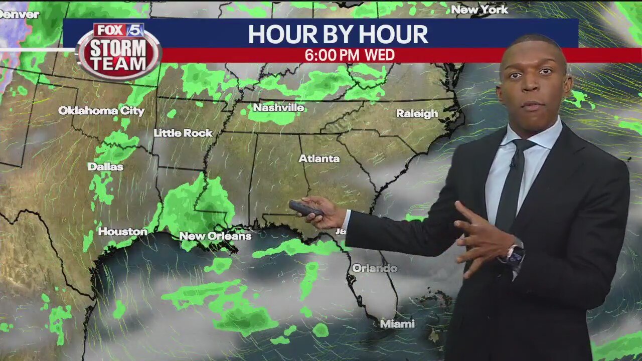 Monday night forecast