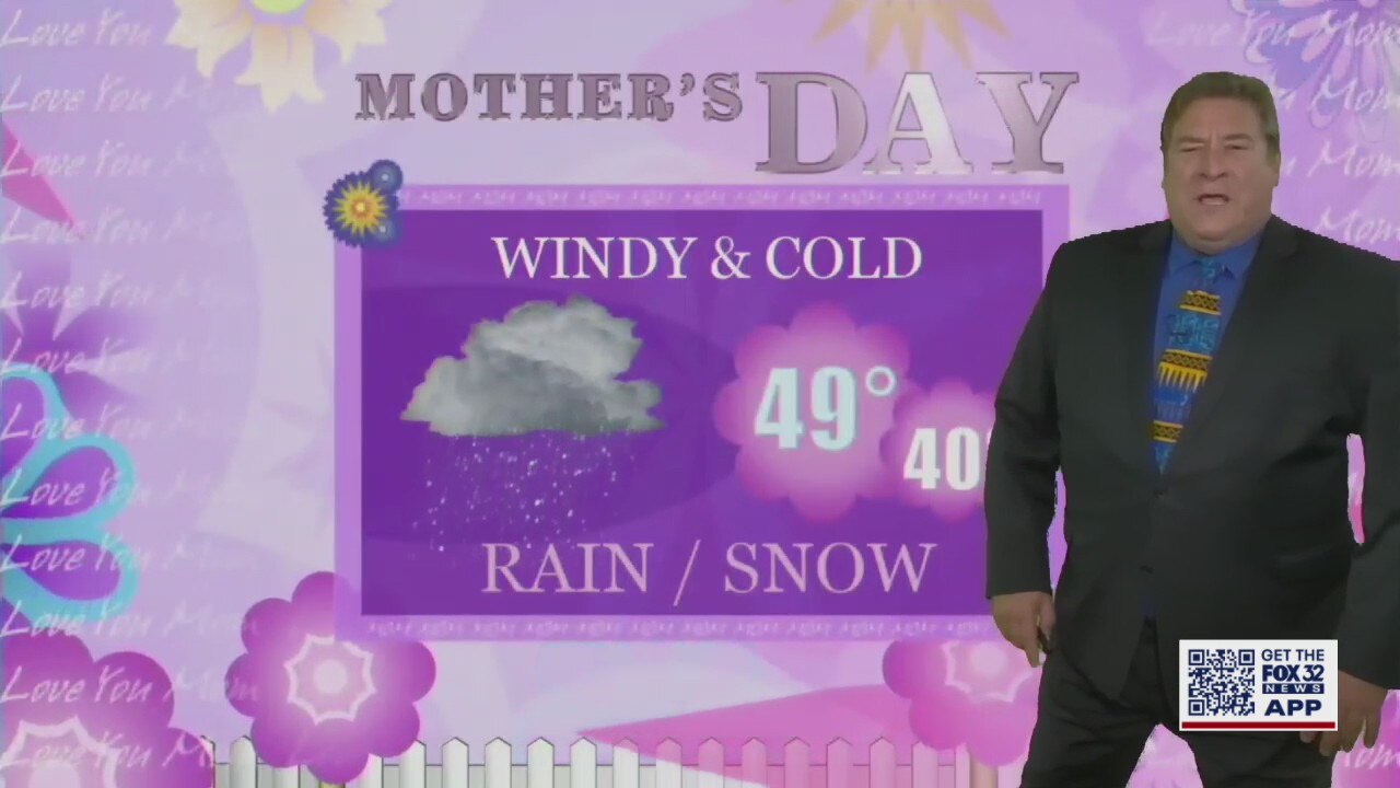 Chicago-area Mother's Day forecast calls for rain, cold and even snow
