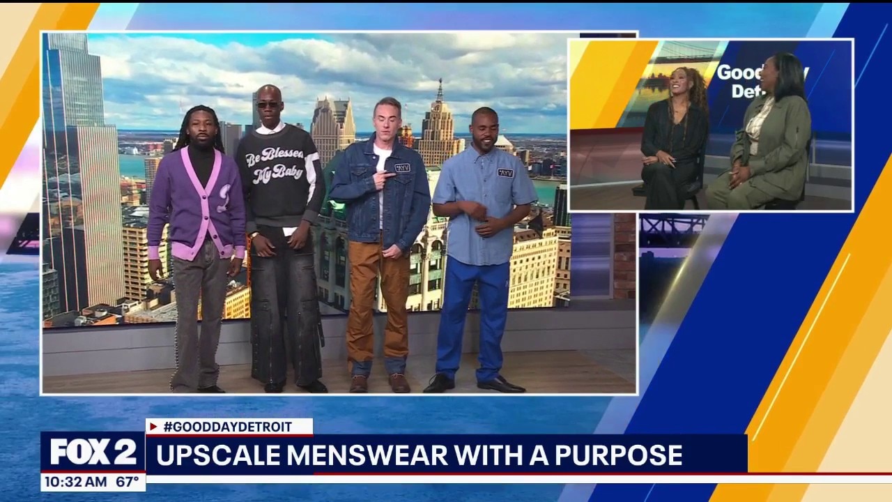 'DTD Bank' show bridges upscale menswear, youth mentorship in Detroit