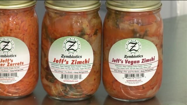 Chip hangs at Zymbiotics to talk about the benefits of eating fermented foods