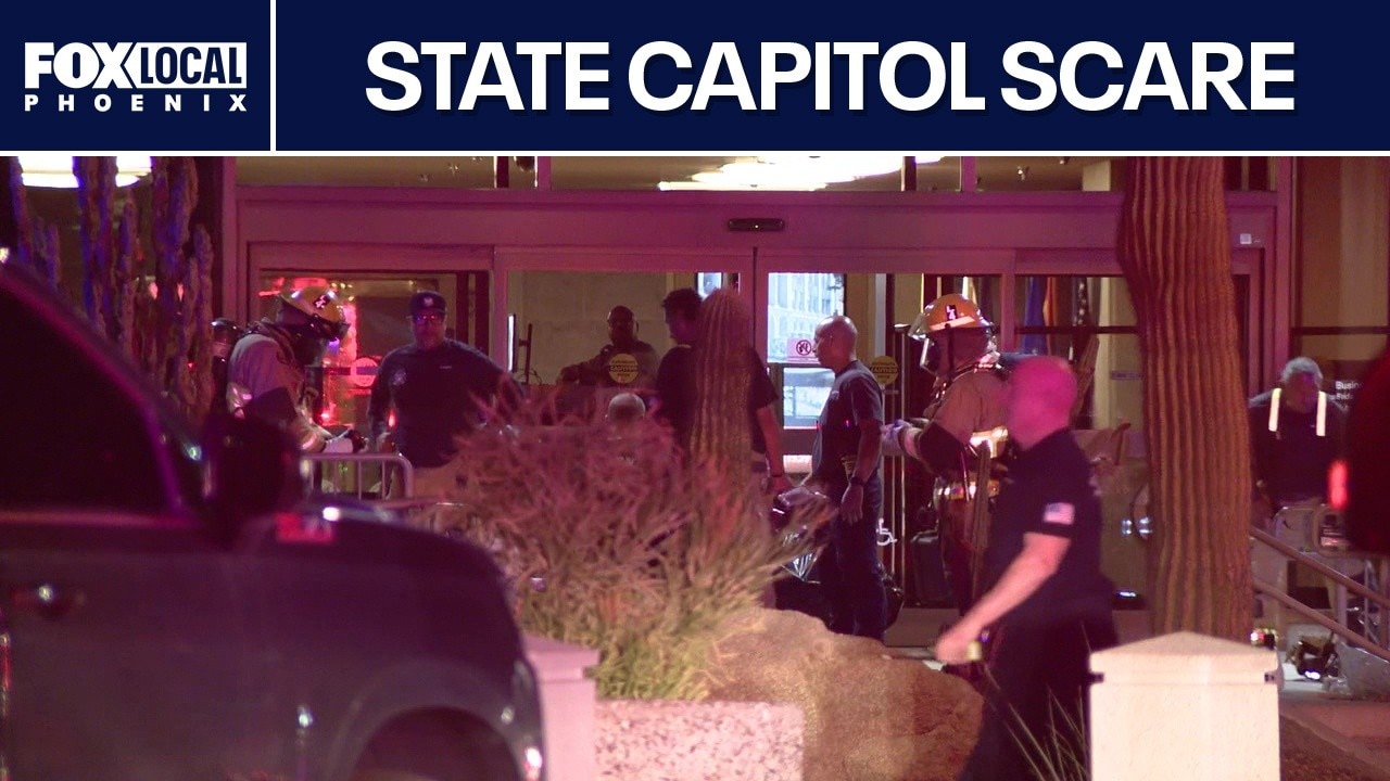 Adrian Fontes speaks after AZ State Capitol scare