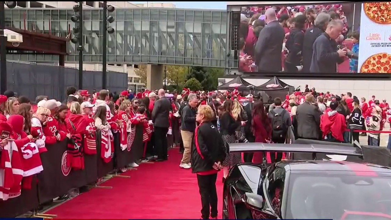 Detroit Red Wings opening night