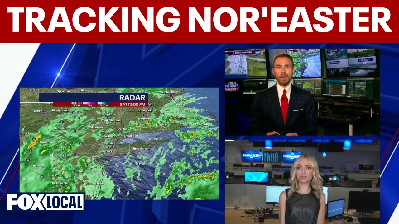 Tracking the nor'easter: Coastal flooding, high winds and power outages