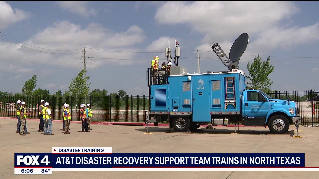 AT&T trains disaster support teams in North Texas